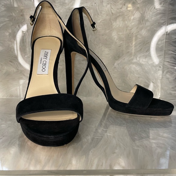 Jimmy choo black Alva trappy heel - Picture 10 of 11